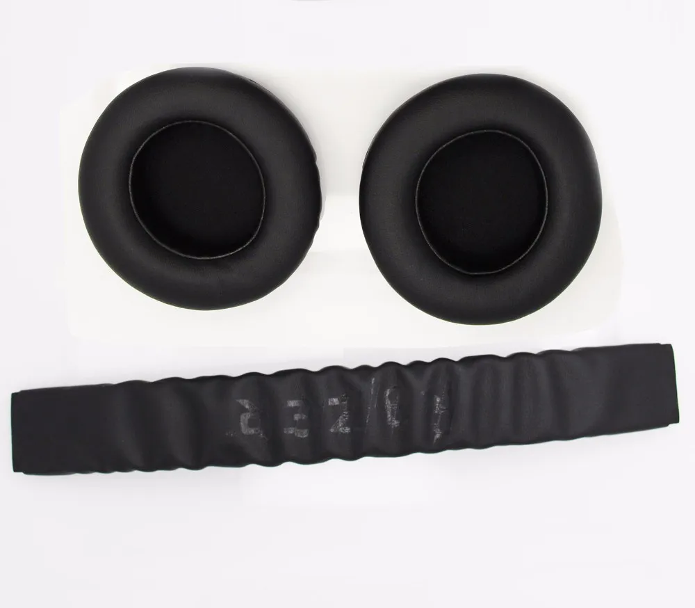 Replacement Earpads + Headband for Razer Electra High Quality Soft Ear Pads Cushion Cover for  Razer Electra Gaming Headphone