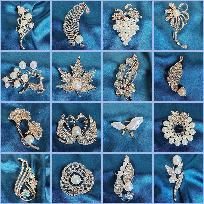 

Brooch High-end Sense High-end Clothing Baroque Retro Temperament Brooch Clothing Pin Accessories Wholesale