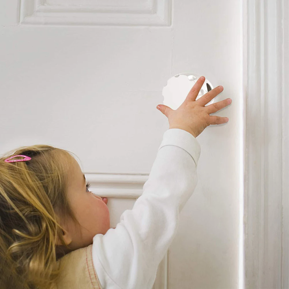 

4pcs Door Handle Cover Anti-Collision Safe Protector For Kids Home Safety Lock Covers Universal Fit Durable Practical Door