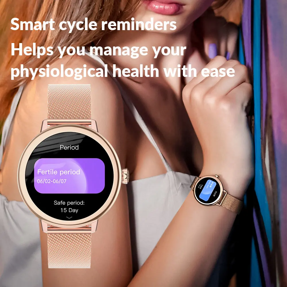 Nuovo Smart Watch chiamata vocale monitoraggio della salute uomini e donne comunicazione Bluetooth pressione sanguigna, frequenza cardiaca, orologio sportivo