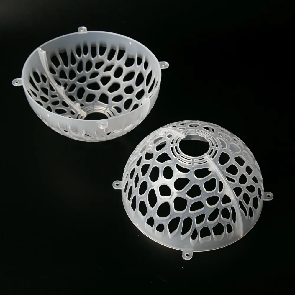 Hollowed Plants Soil Protector Cover Replaceable Plastic Planting Cover Transparent Aquatic Plant Suspension Ball Horticultural