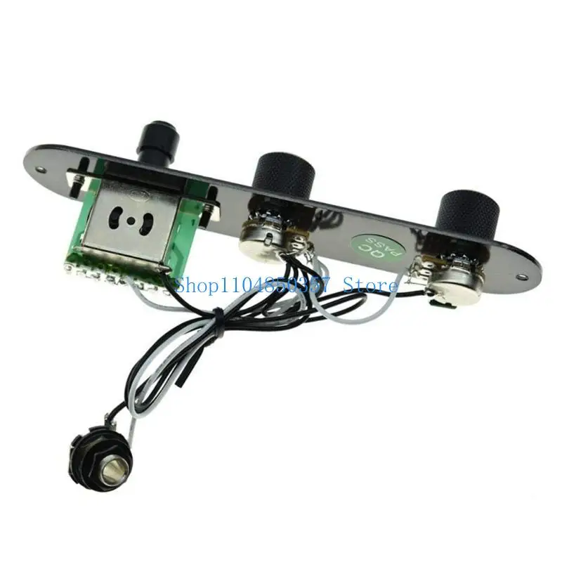 Picture 5: 652F Loaded Control Plate Harness Switch Knobs Vintage Smooth Control Plate