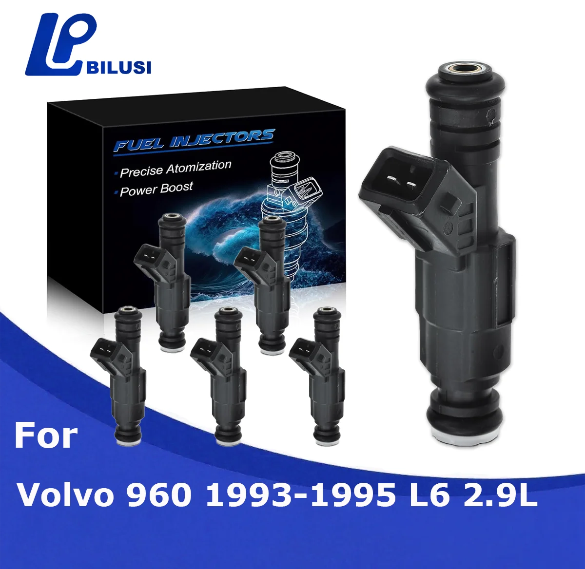 

Топливные форсунки Bilusi, совместимые с Volvo 960 1993, 1994, 1995, 2,9 л, замена газа # 0280155702