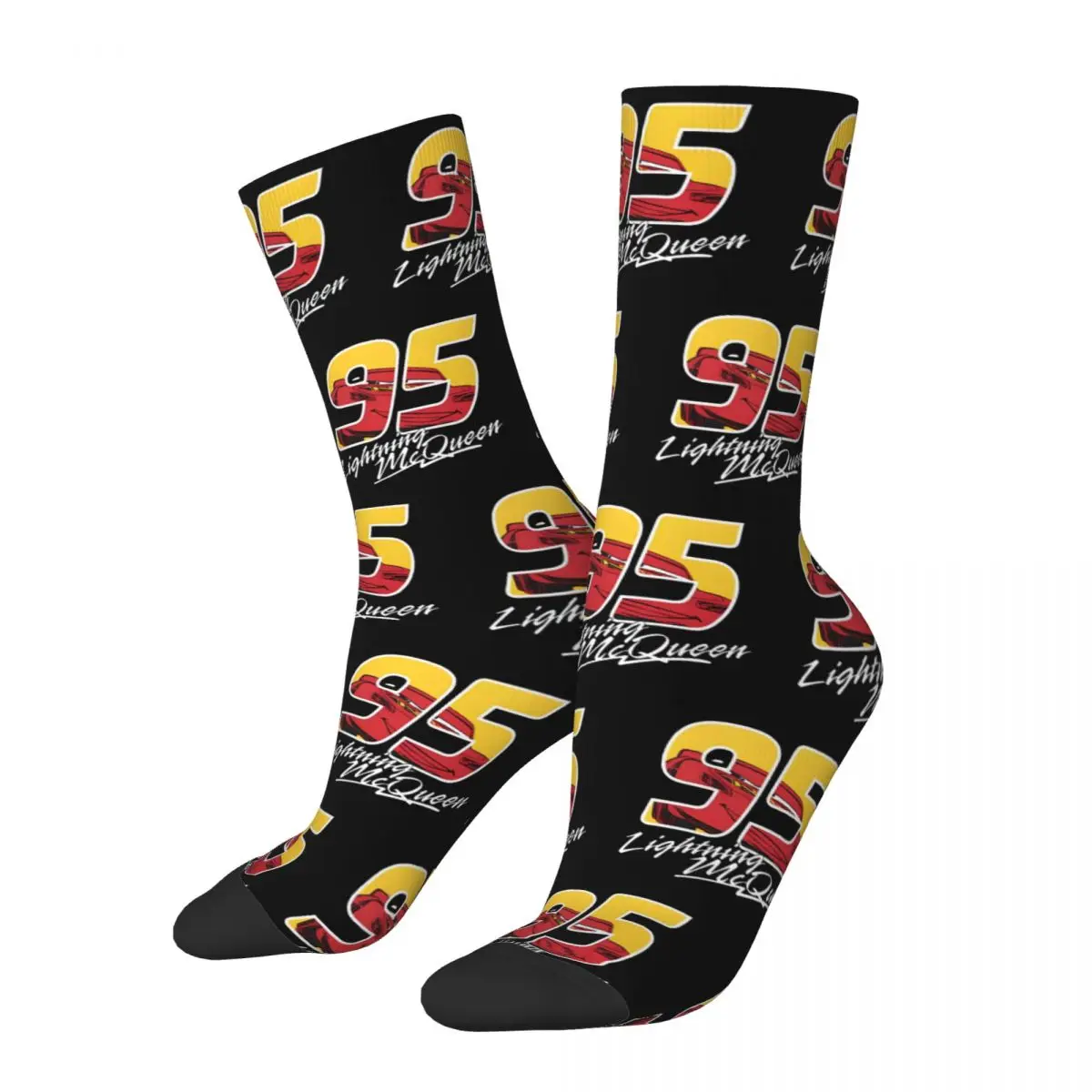 Girls Kawaii Socks 95 lightning mcqueen and sally Accessories Super Soft Stockings Suit For Spring Autumn Winter