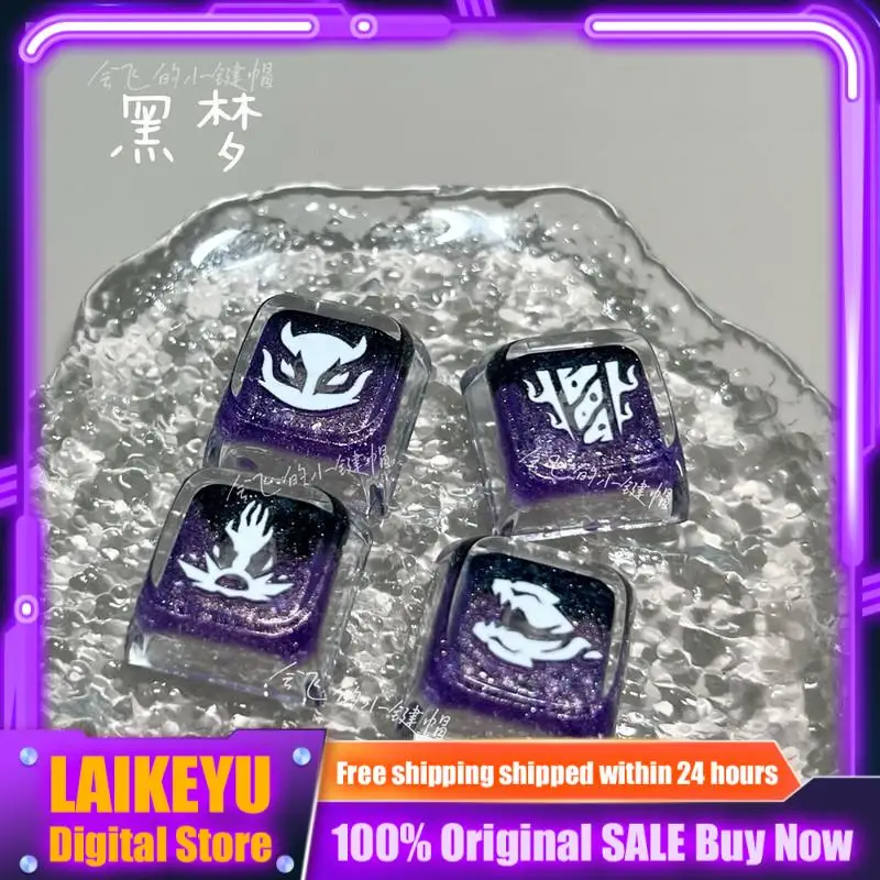 Valorant Theme Keycaps Cross Axis Mechanical Keyboard Xda Height Pc Gaming Keyboard Collection Gifts Customized Keycaps