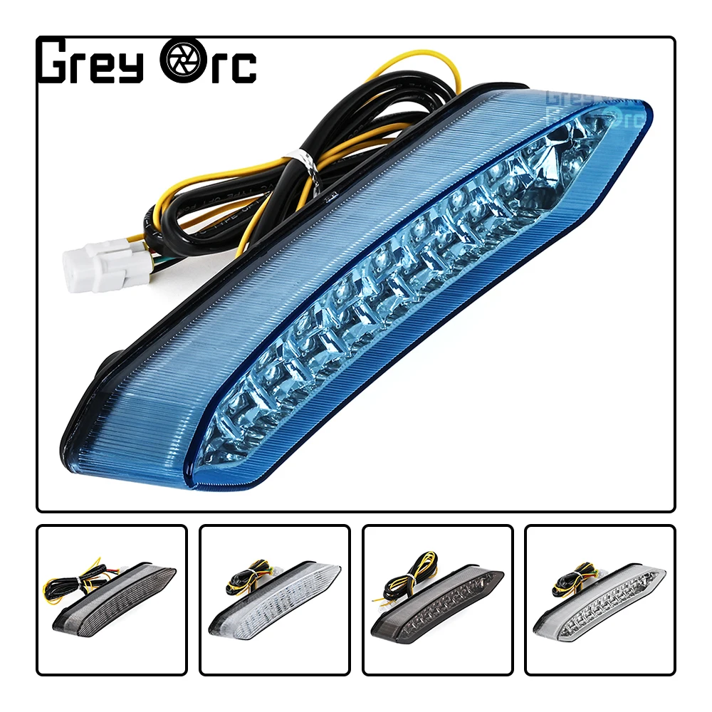 

Motorcycle Tail Light Integrated Turn Signals Brake Lamp For YAMAHA YZF R1 YZF-R1 2002 2003 Turn Flasher Taillight