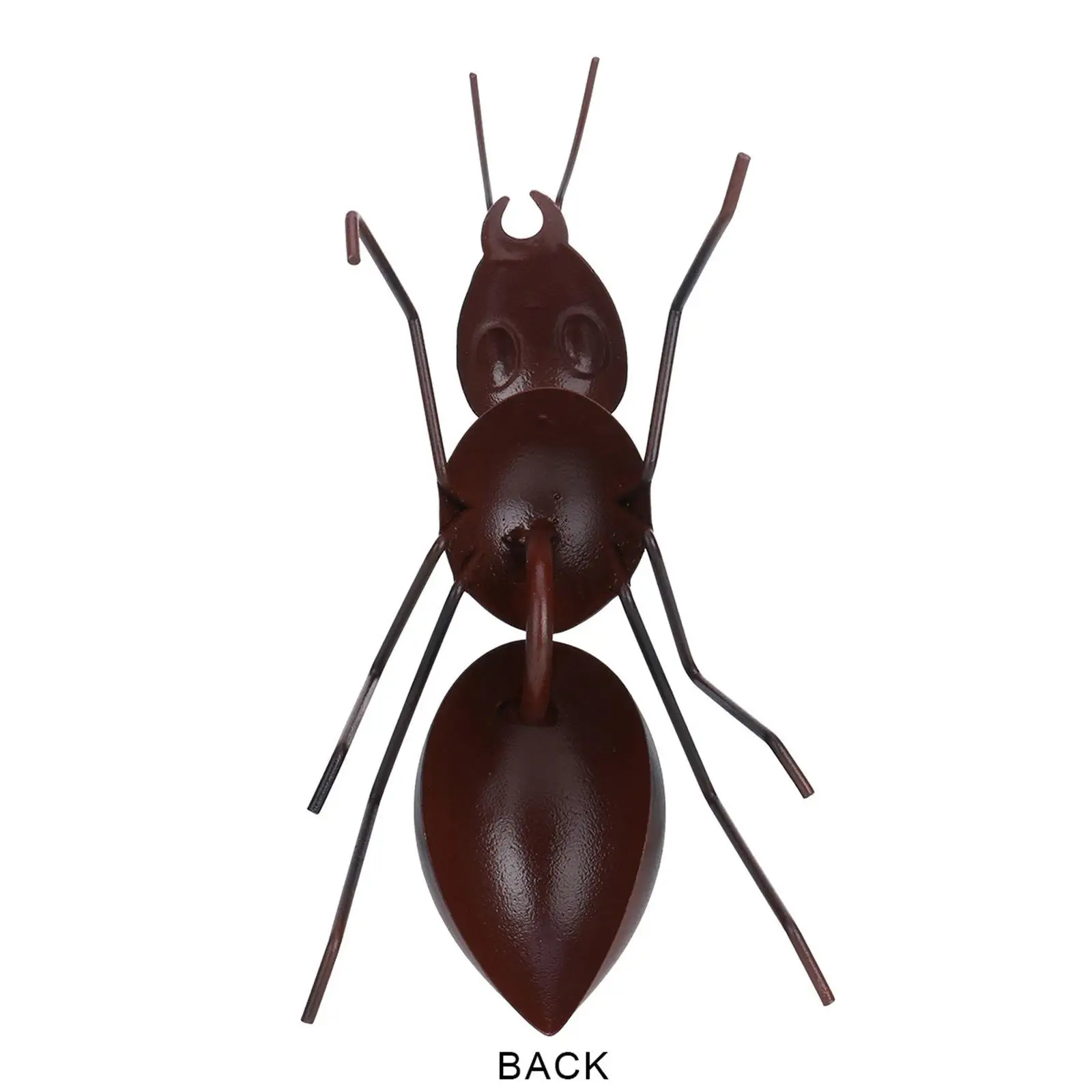 Rustic Iron Ant Statue Garden Ornament Animal Figurine for Yard Patio Home Decor Collectible Piece