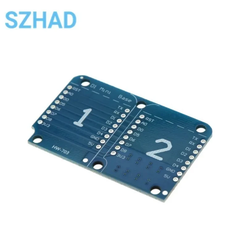 Double Socket Dual Base Shield for Wemos D1 Mini NodeMCU ESP8266 Diy PCB D1 Expansion board