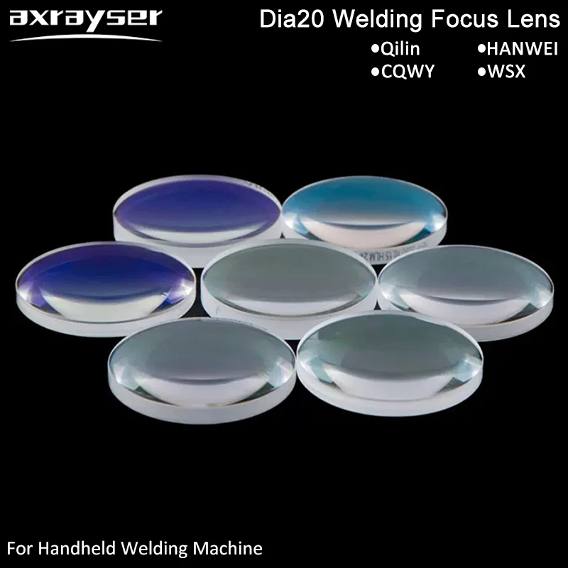 Imagem -03 - Foco de Soldagem a Laser e Lente de Colimação Lentes de Soldador Manual para Fibra Peças de Corte 1064nm Dia Cqwy Wsx Dia 20x3.5 Dia 20x5
