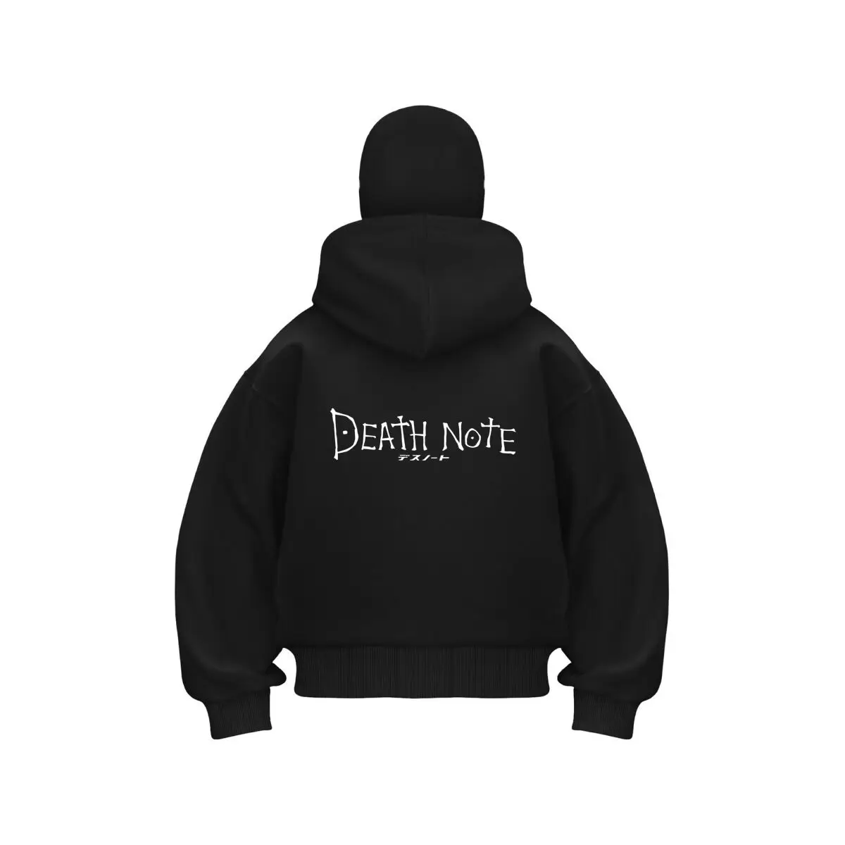 

Death Note текстовый логотип унисекс с двойным капюшоном осень-зима мужская одежда в маске