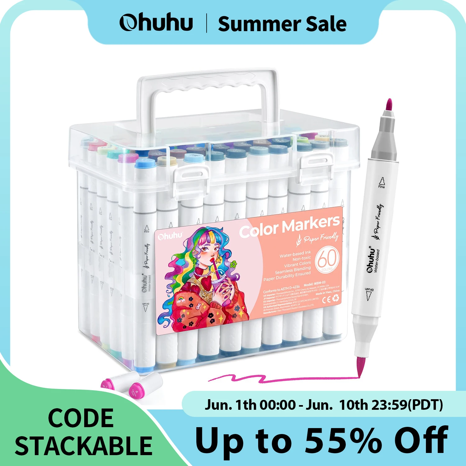 Ohuhu Markers Paper…