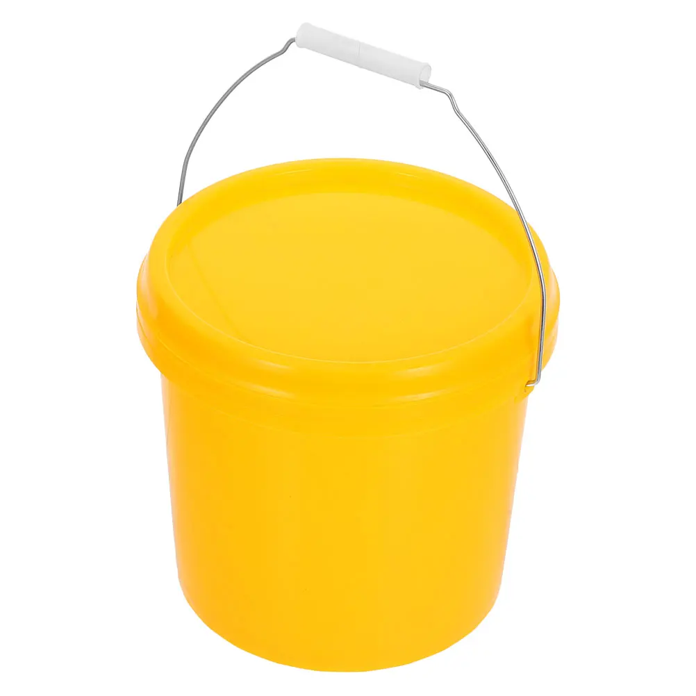

Sealed Bucket with Lid Handle Brine Buckets Storage Container Leakproof Durable Plastic Pail Food Grade Empty Spacesaving Home
