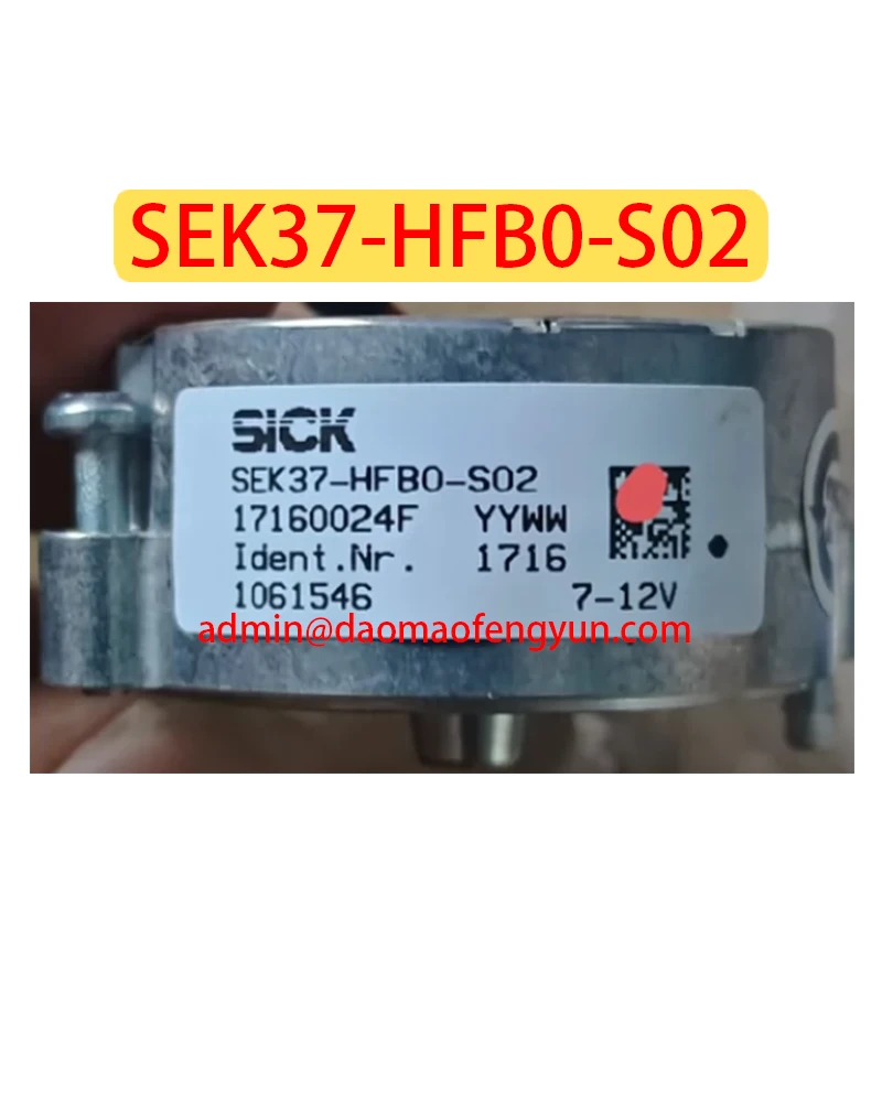 

SEK37-HFB0-S02 Second hand Encoders SEK37 HFB0 S02，Fast shipping