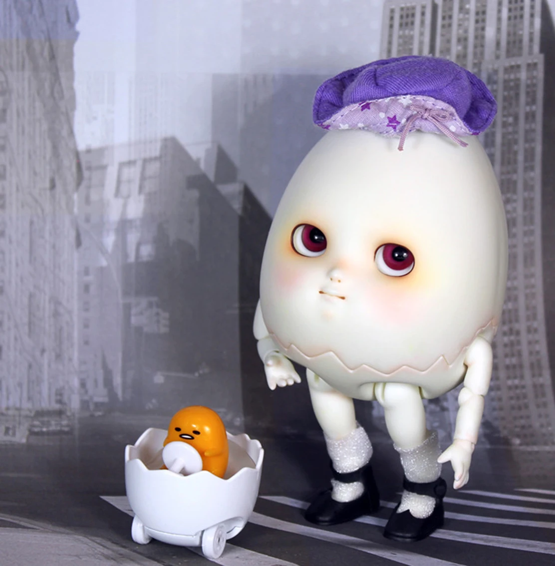 

SD Doll bjd doll 1/8 popovy egg A birthday present High Quality Articulated puppet Toys gift Dolly Model nude Collection