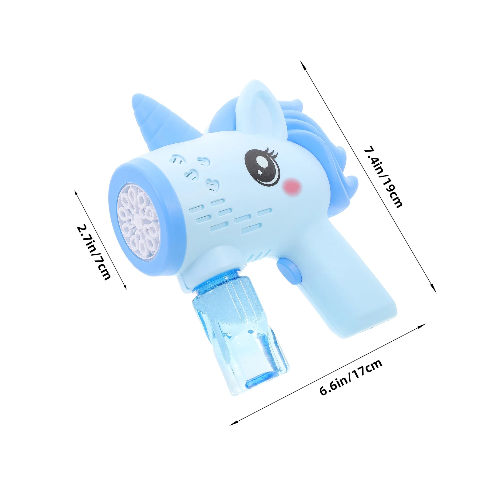 Máquina Automática de Burbujas Eléctrica para Fiestas al Aire Libre, Juego Infantil - Divertido Soplador de Burbujas de Unicornio de Dibujos Animados, Reutilizable