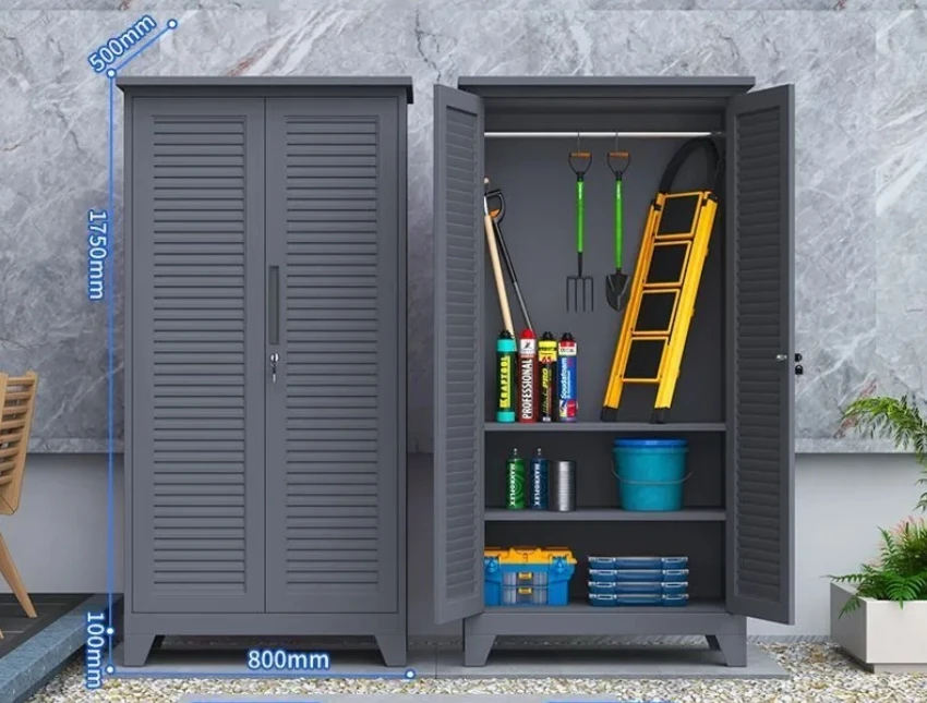 야외 정원 도구 보관함, 방수, 자외선 차단, 낚시 장비 보관함