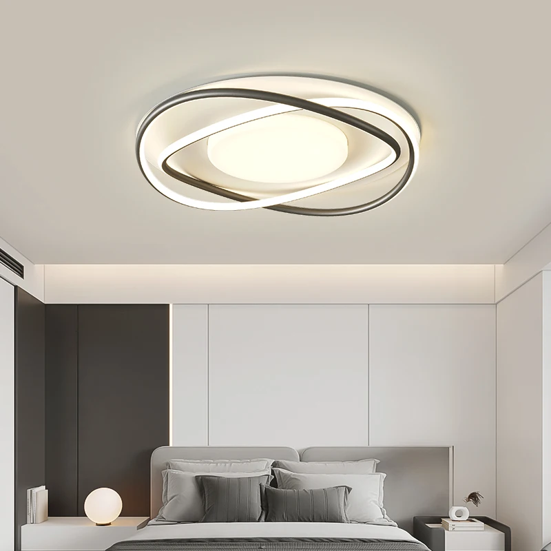 Imagem -04 - Luz de Teto Led Acrílica para Quarto Lustres Interiores Sala de Estar Estudo Sala de Jantar Corredor Decoração de Casa Novo