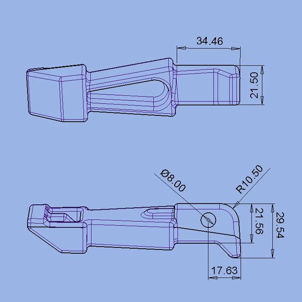 For BMW F800GS 13-17 Motorcycle Passenger Footrest Foot peg Footrest