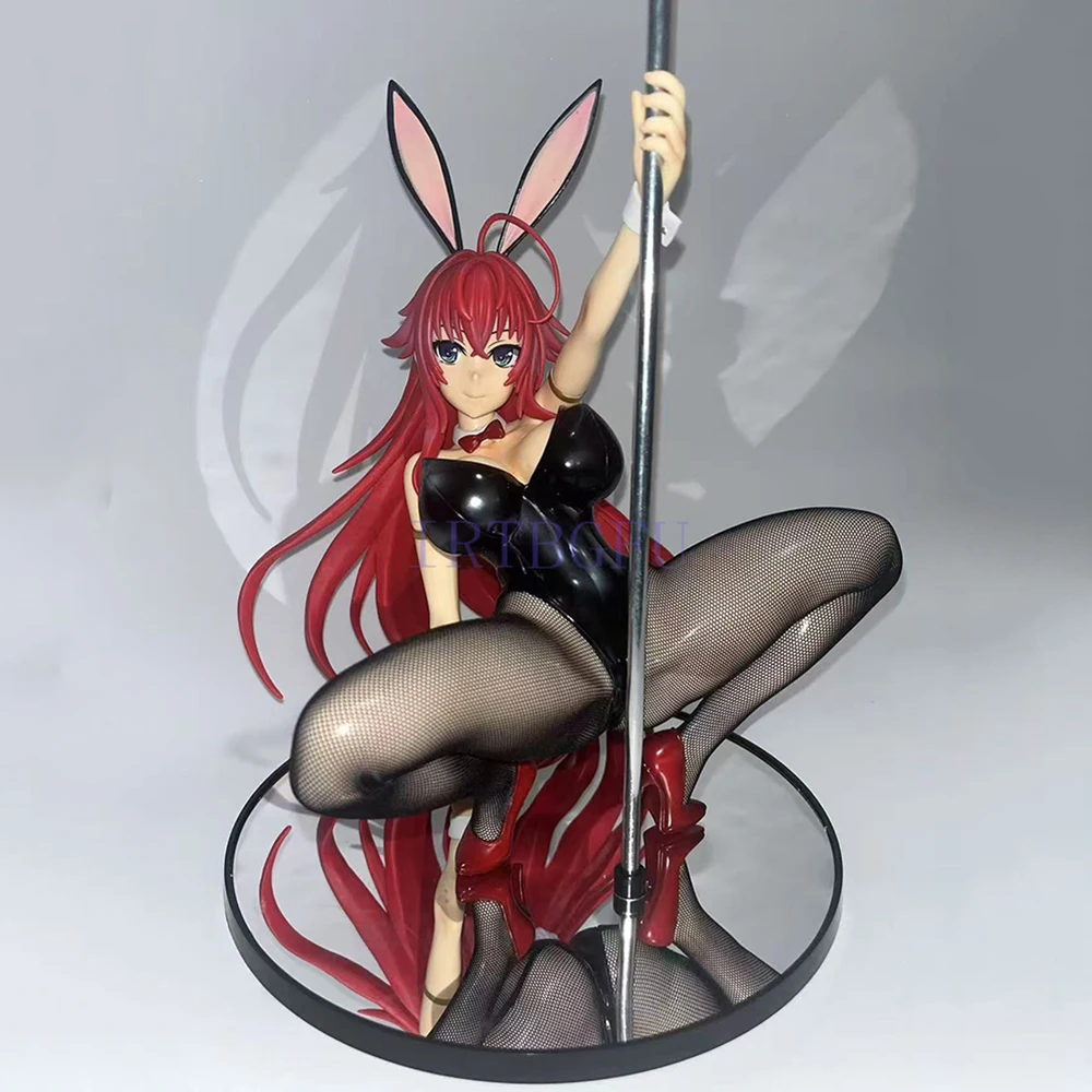 LIBERTING High School D×D HERO Rias Gremory Pole B-style Bunny 1/4 Anime PVC figura de acción juguete juego muñeca coleccionable en miniatura