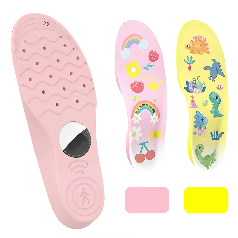 Для устройства слежения Airtag. Удобные надежные вставки для обуви для детей. Функциональные детские стельки для детей и взрослых.