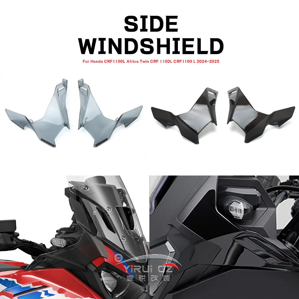 

Мотоцикл для Honda CRF1100L Africa Twin CRF 1100L CRF1100 L, верхний дефлектор, боковое лобовое стекло, крышка панели 2024-2025