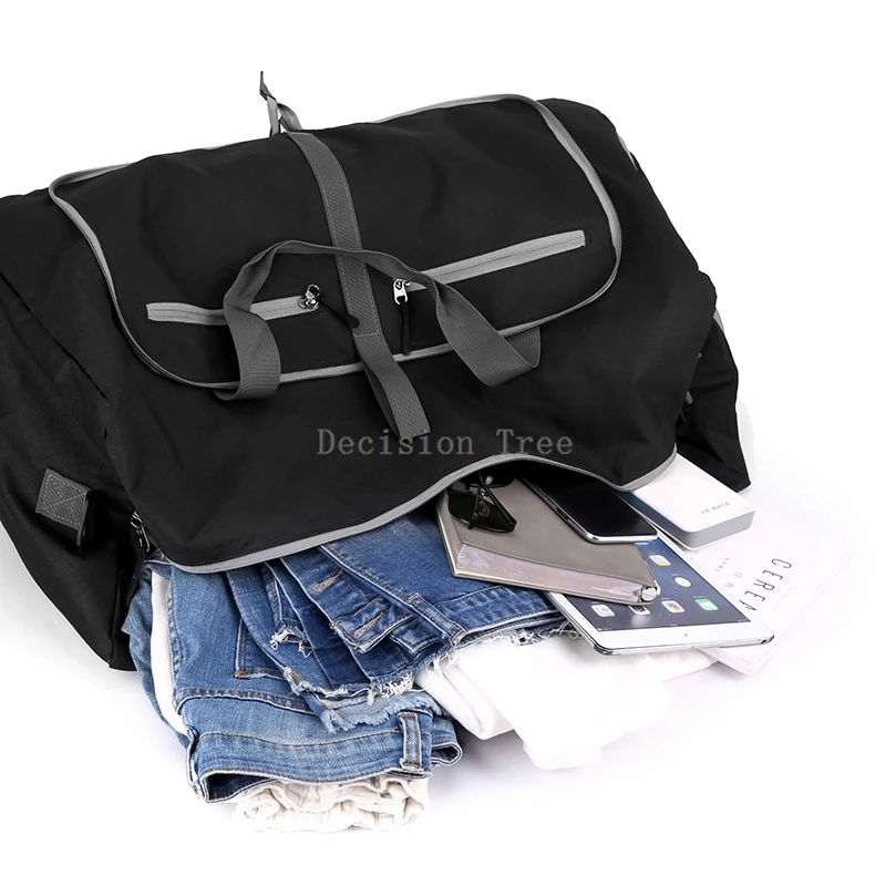 Tas Tangan Travel Portabel Dapat Dilipat Diskon Besar Baru 2025 Tas Kebugaran Luar Ruangan Ringan Kapasitas Besar Tas Kebugaran Olahraga Ransel A001