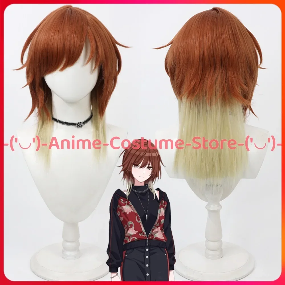 

The Idolmaster Shiny Colors Akita Mikoto Cosplay Wig Anime Character Wigs Halloween Carnival Party Costume Prop Synthetic Hair