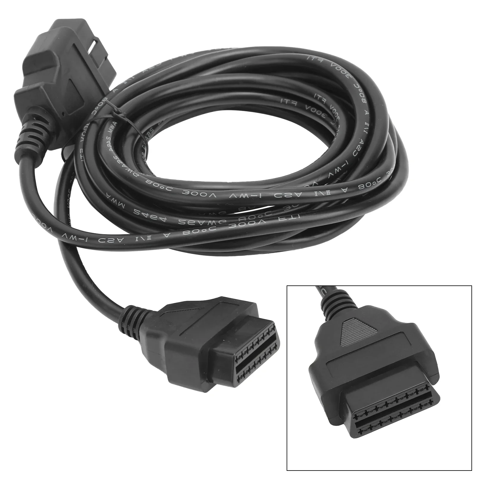 

Автомобильный диагностический кабель OBD2, 5 м/16,4 фута, 16 контактов на 16 контактов для запуска X431 PRO/ PRO3