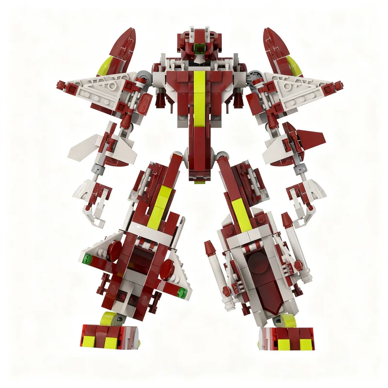 737pcs MOC Fusion AEROVEX Model Toy Building Blocks Construction Christmas Gift Birthday Art Creative DIY Assemble Education