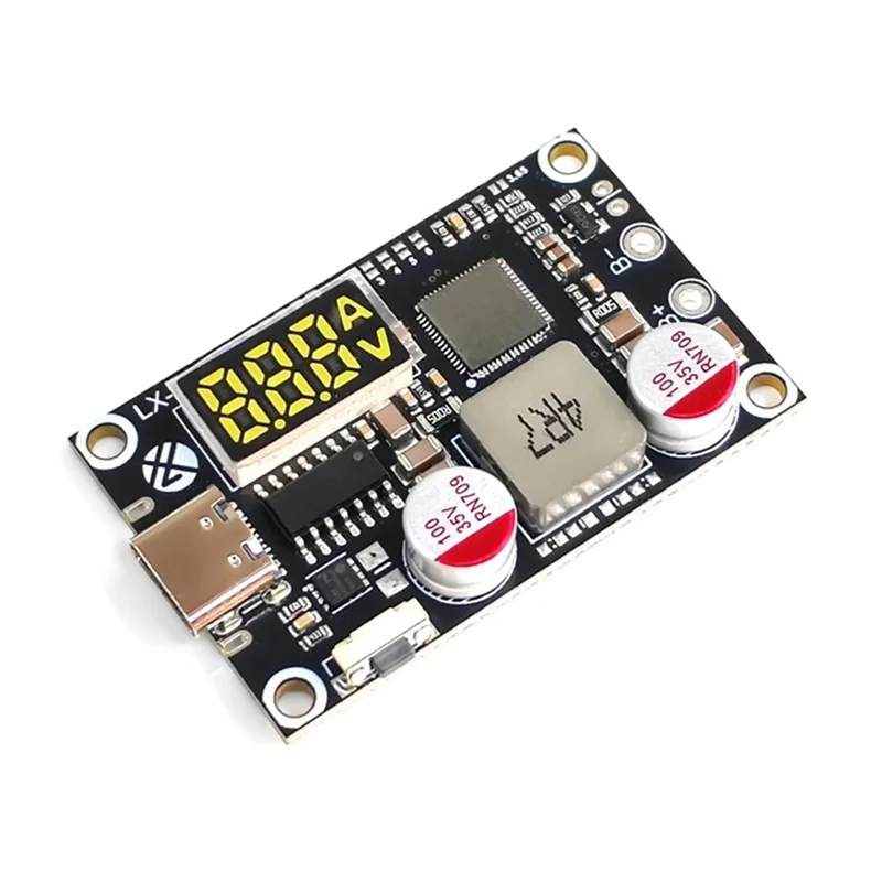 AA60-Type-C PD&QC Equipped 45W Fast Charge DIY Module For 2-6S Batteries, Supports Both Lithium & Lithium Iron Batteries A