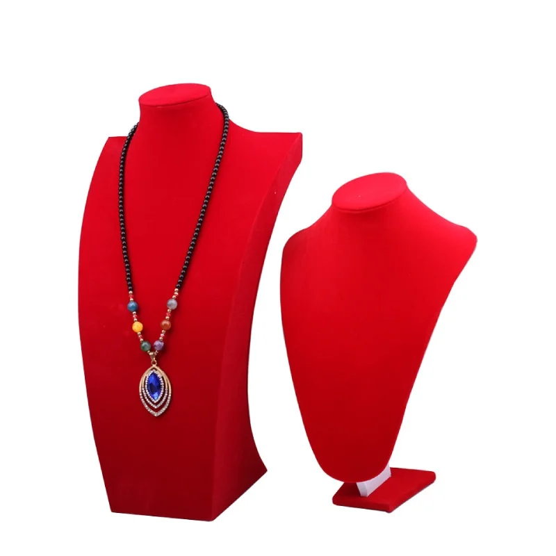 Elegant Necklace Necklace Display Pendant Organizer Jewelry Display Bust Stand Stable for Showroom Exhibitions Sweater Chain