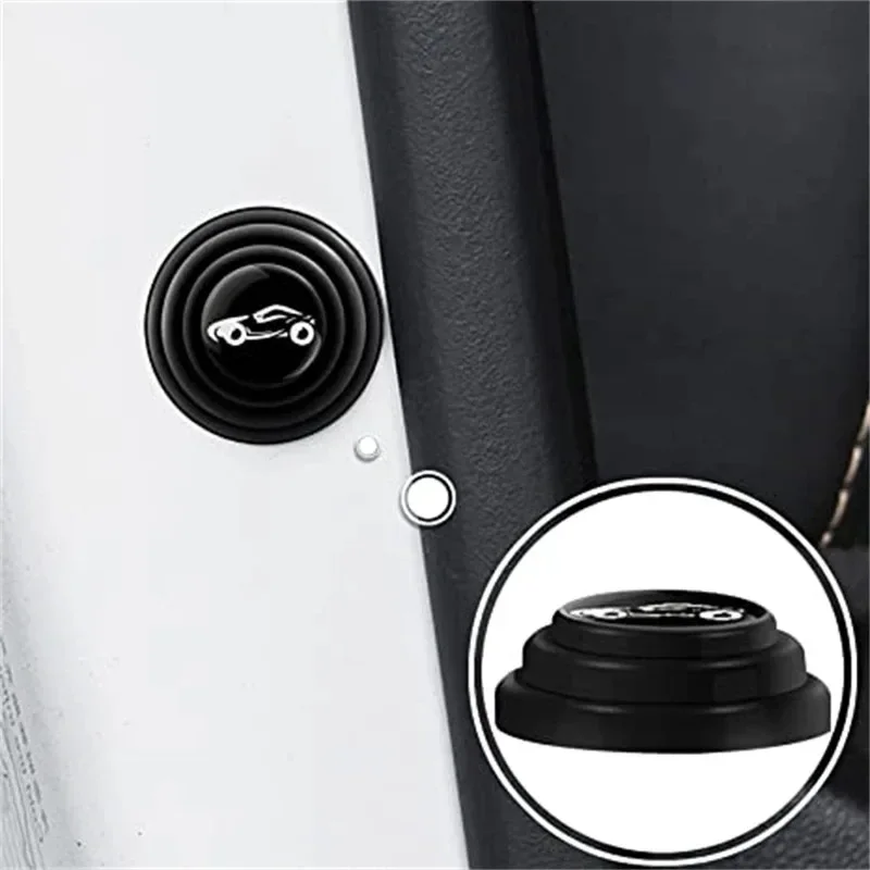 Car door pads shock-absorbing and silent mat anti-collision silicone door protector stickers buffer gasket accessory