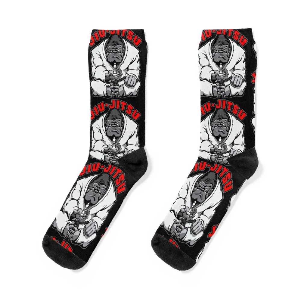 

Brazilian Jiu Jitsu MMA BJJ Gorilla Grappling Chess King Socks sports stockings Wholesale designer sheer Woman Socks Men's