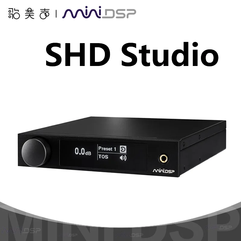 miniDSP SHD Studio HiFi DSP Decoder with Dirac Live Streaming Media High Definition All-In-One Media Player