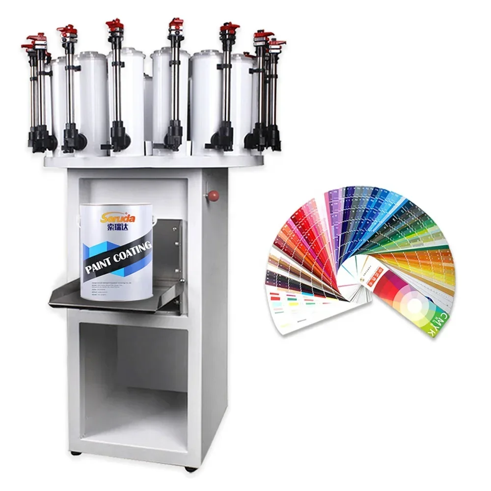 2023 Machine Paint Manual Dispenser Factory Wholesale Chemical Machinery Tinting Machine