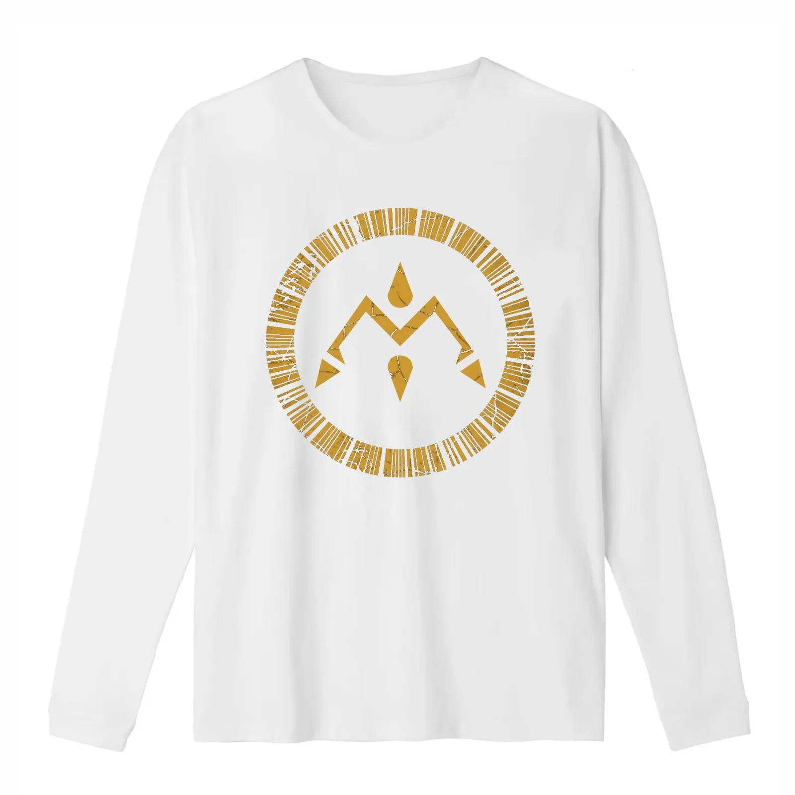 Crest of Miracles T-Shirt Summer Casual Cotton Tee Oversized Streetwear Tops Vintage Graphic Print Loose Fit Short Sleeve