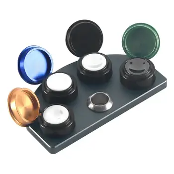 5碟裝手錶維修潤滑油油脂儲存工具 專業手錶油浸泡油器支架,適用於鐘錶匠金屬維修工具 8 最佳銷售 手錶潤滑油 - №8