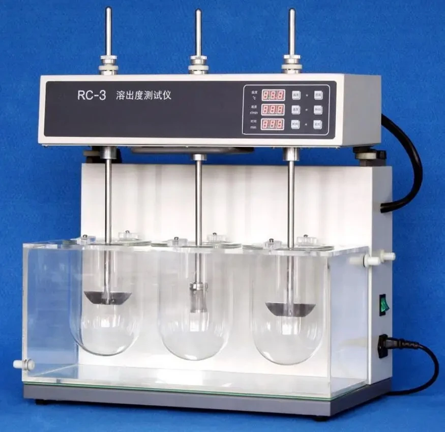 Dissolution tester Tablet Capsule Dissolution tester three vessels RC-3 Brand new Top Quality