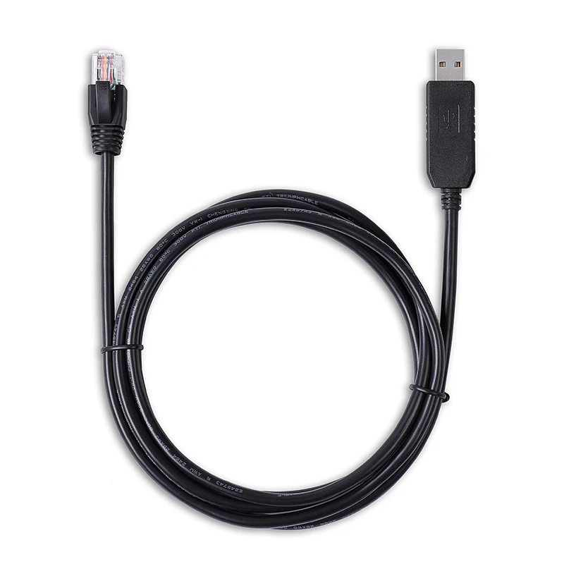 

CP2102 USB RS232 to RJ45 8P8C Serial Debug Cable for US2000C US3000C US5000 Lithium Battey Console Communication Cable