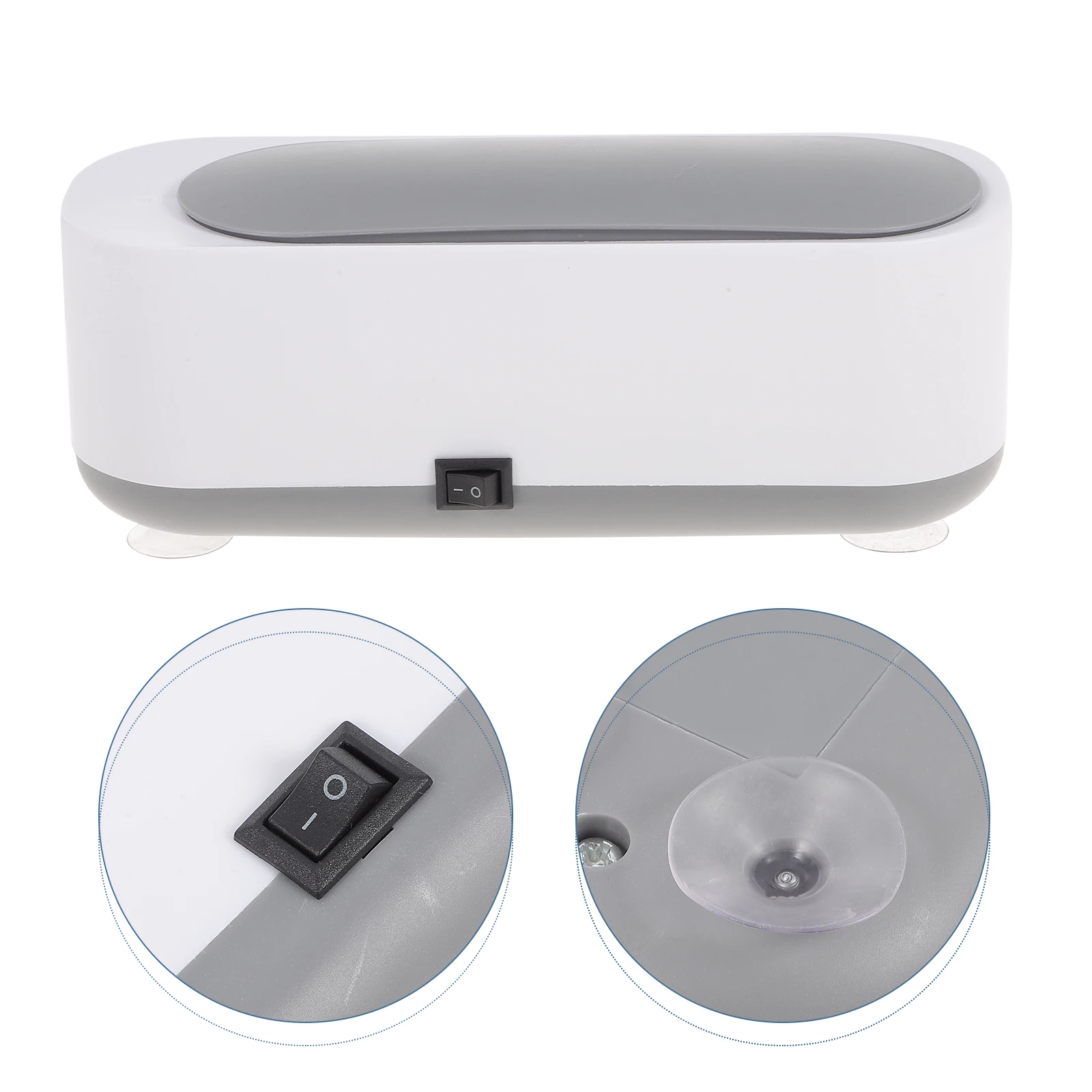 

Ultrasonic Jewelry Cleaner Durable Material Large Capacity Cleaner for Rings Bracelets Necklaces Watches Coins