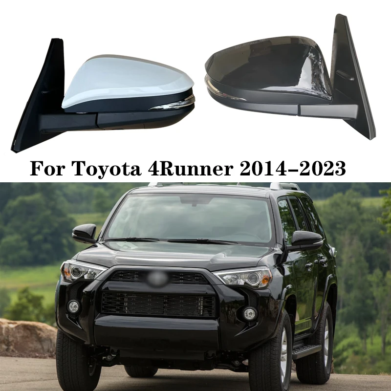 

Car Side Rearview Mirror Assembly For Toyota 4Runner 2014-2023 Auto Turn signal Heated Power Fold Mirror Assy Accessories