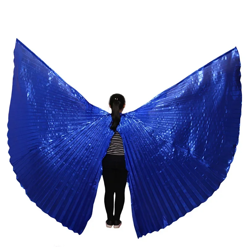 Belly Dance Isis Wings Adult and Child Rainbow Butterfly Belly Dance Accessory Oriental Egypt Egyptian Wings Costume With Sticks