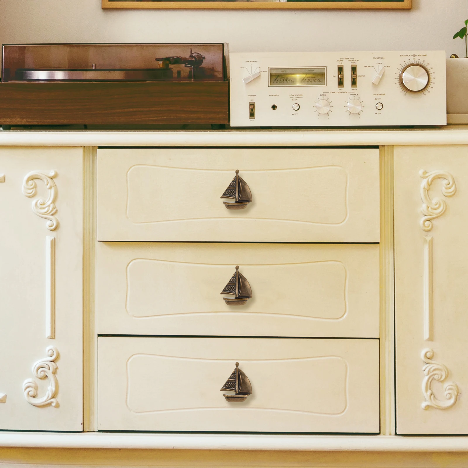 

2 pcs Cute Cabinet Knob Metal Single Hole Drawer Pulls For Dresser Wardrobe Cupboard Closet Decorative Handle Knob