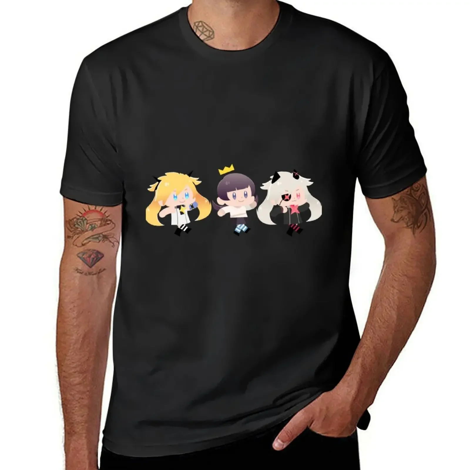 DJMax Chibi T-Shirt shirts graphic tees plus sizes sweat anime t shirts funny t shirts men