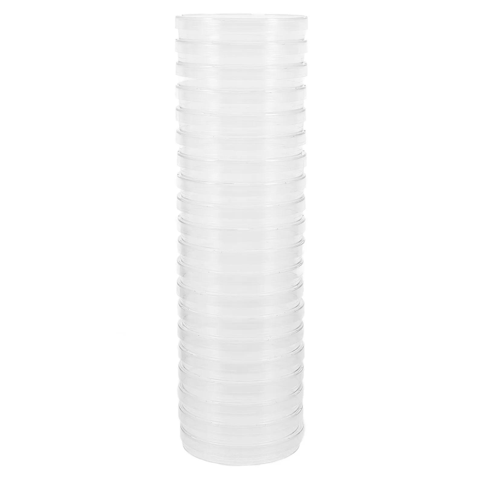 

20Pcs Laboratory Cell Culture Petri Plates Clear Agar Dishes with Lids Efficient for Research Petri Dish Culture Dish