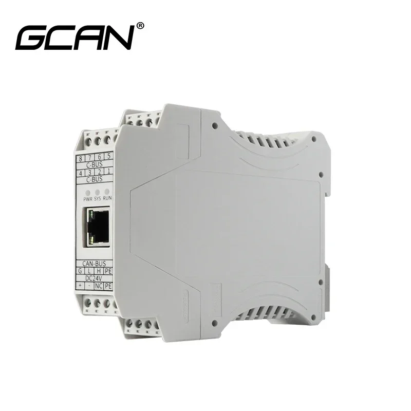 GCAN-GT-412  Support CAN,Ethernet,RS232/485 Three Buses Are Simultaneously Programmable Bus Gateway/Converter