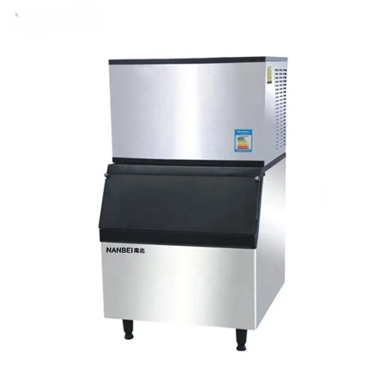 Economic Split Type 250kgs 500kg Industrial Ice Cube Making Machine Electric Ice Maker Price