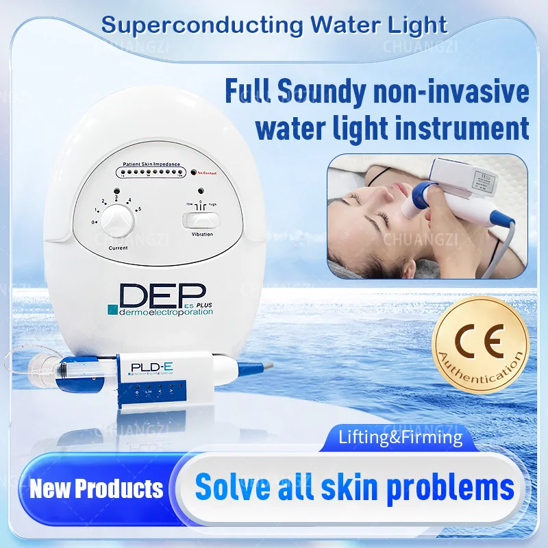 Dep 2024 Radio Frequency Massage Needleless Water Injection Skin Electroporation Beauty Machine For Salon