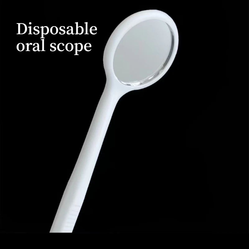 Dentist Disposable Medical Dental Mirror Exclusive Individually Wrapped Non Slip Grip HD Lenses Well Made Oral Checkup Dentist