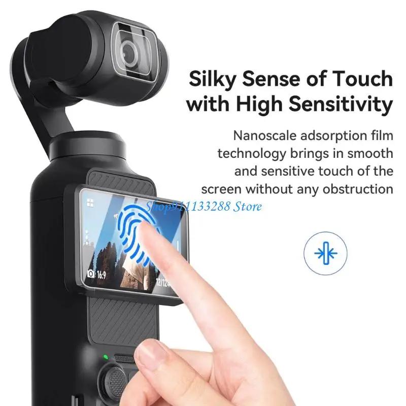G88D 2.5D Edged Camera Lens Film Bubble Less Installation Smooth Touching Response